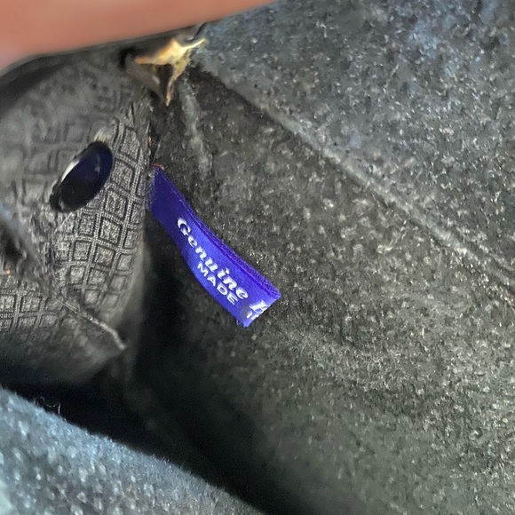 Genuine Black Eel Skin Envelope Clutch - Picture 5 of 8